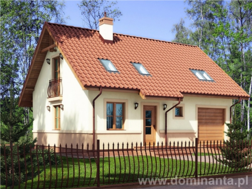 Projekt domu Rusałka