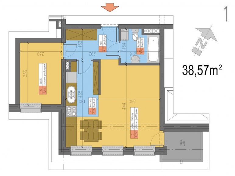 przykładowe mieszkania