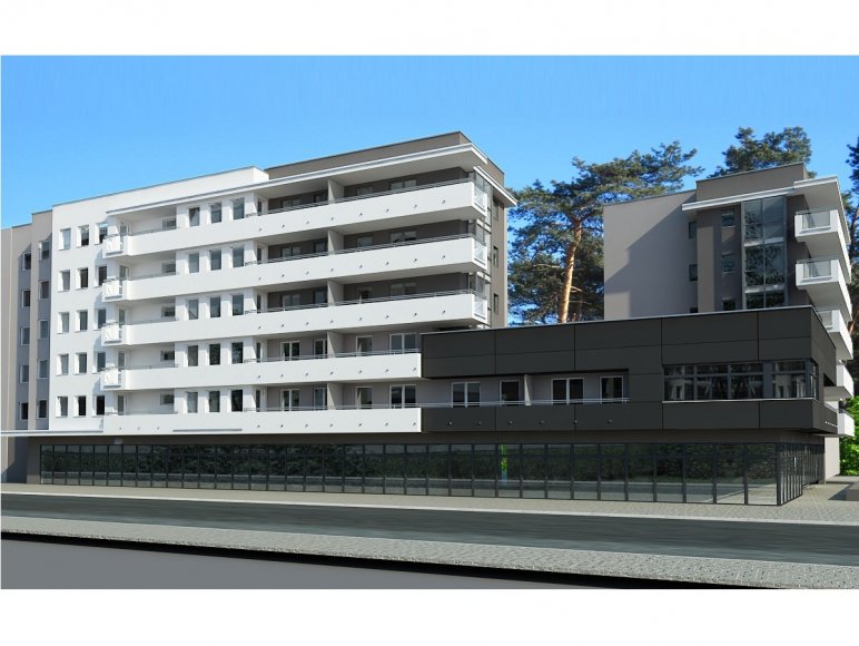 Budynek mieszkalno-usługowy APARTAMENTY WESOŁA - wizualizacja 3
