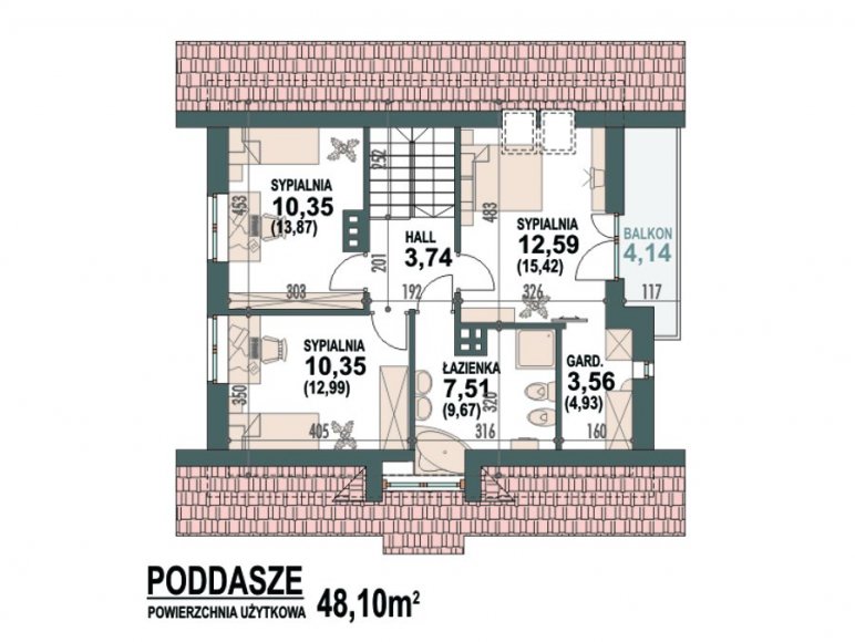 Rzut poddasza