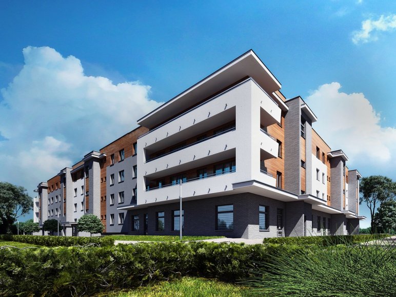 Projekt wielorodzinny NOWA WYGODA budynek F - wizualizacja 2