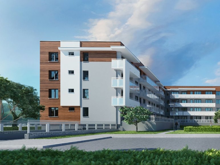 Projekt wielorodzinny NOWA WYGODA budynek K - wizualizacja 3