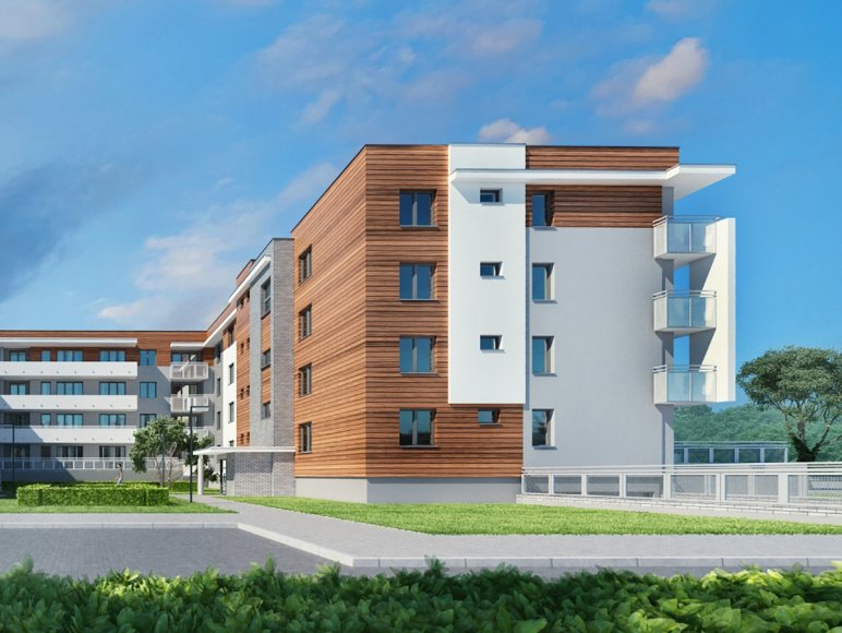Projekt wielorodzinny NOWA WYGODA budynek K - wizualizacja 4