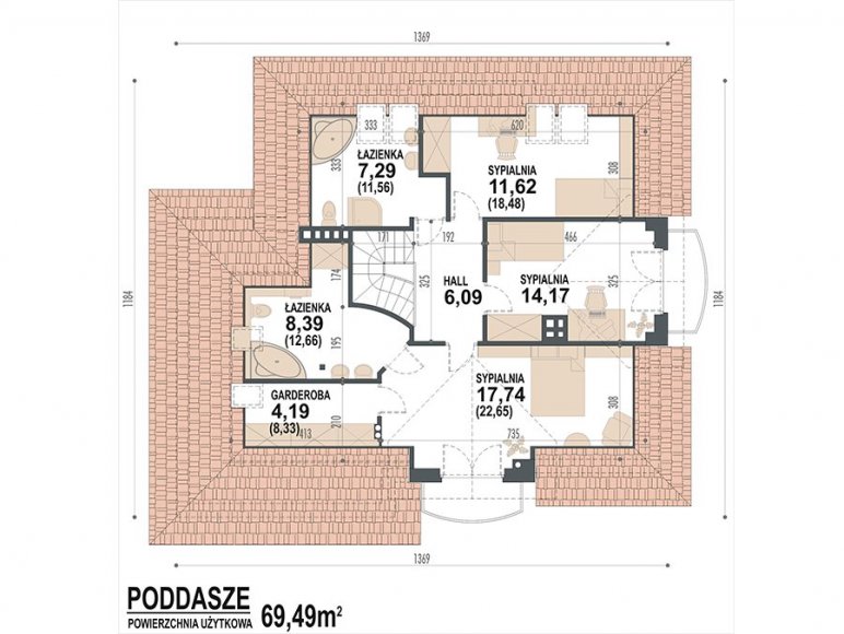 Rzut poddasza