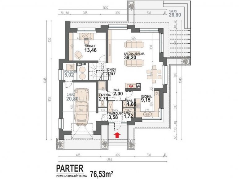 rzut parteru