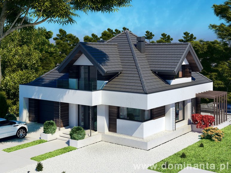 Projekt domu OPAŁEK X - wizualizacja 6