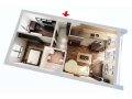 projekt wielorodzinny Apartamenty Piasta - przykładowe mieszkanie 3